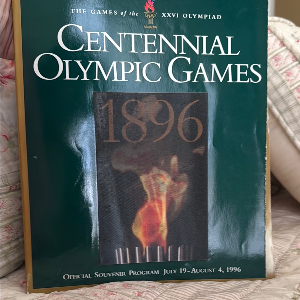 1996 Centennial Olympic Games Souvenir Program - Atlanta Georgia